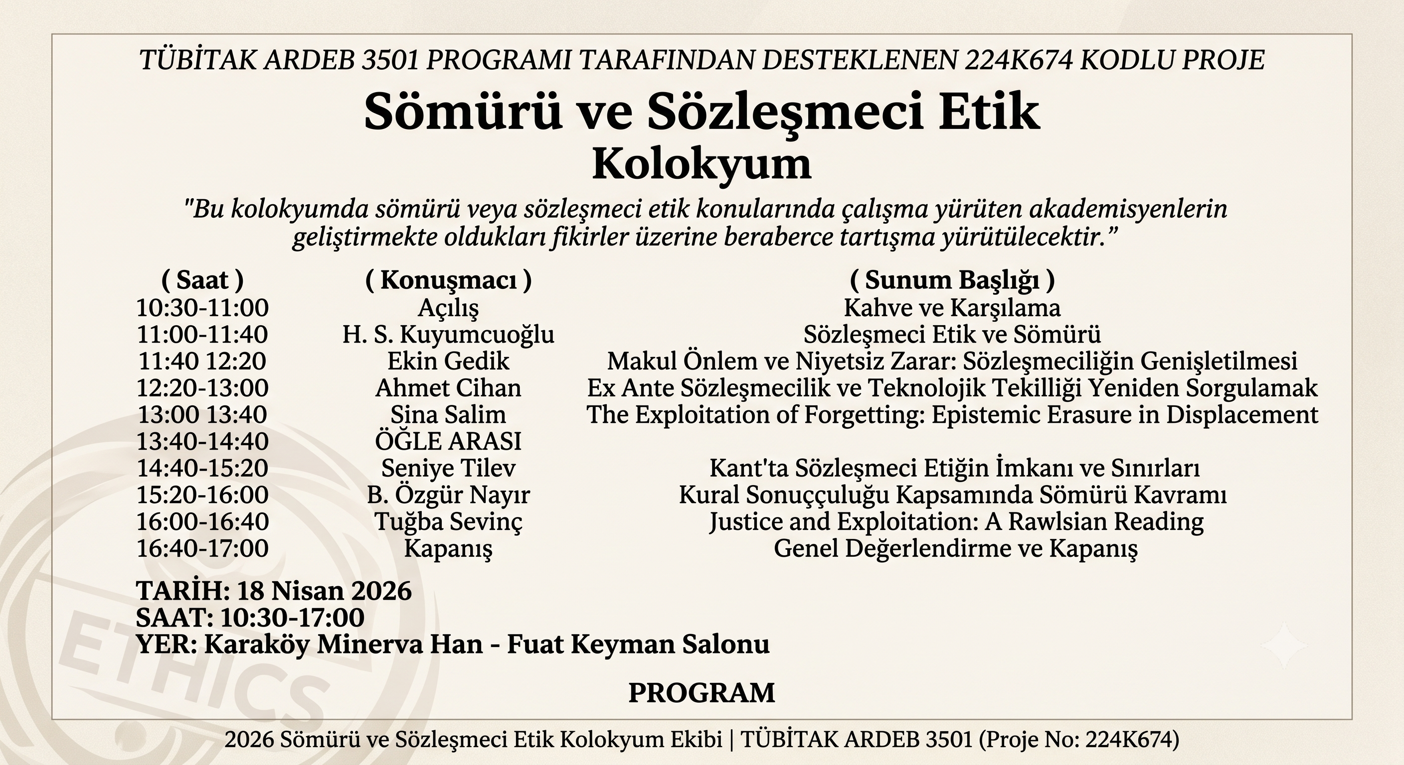 Kolokyum posteri